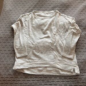 Lou and Grey crew neck sweatshirt with pocket